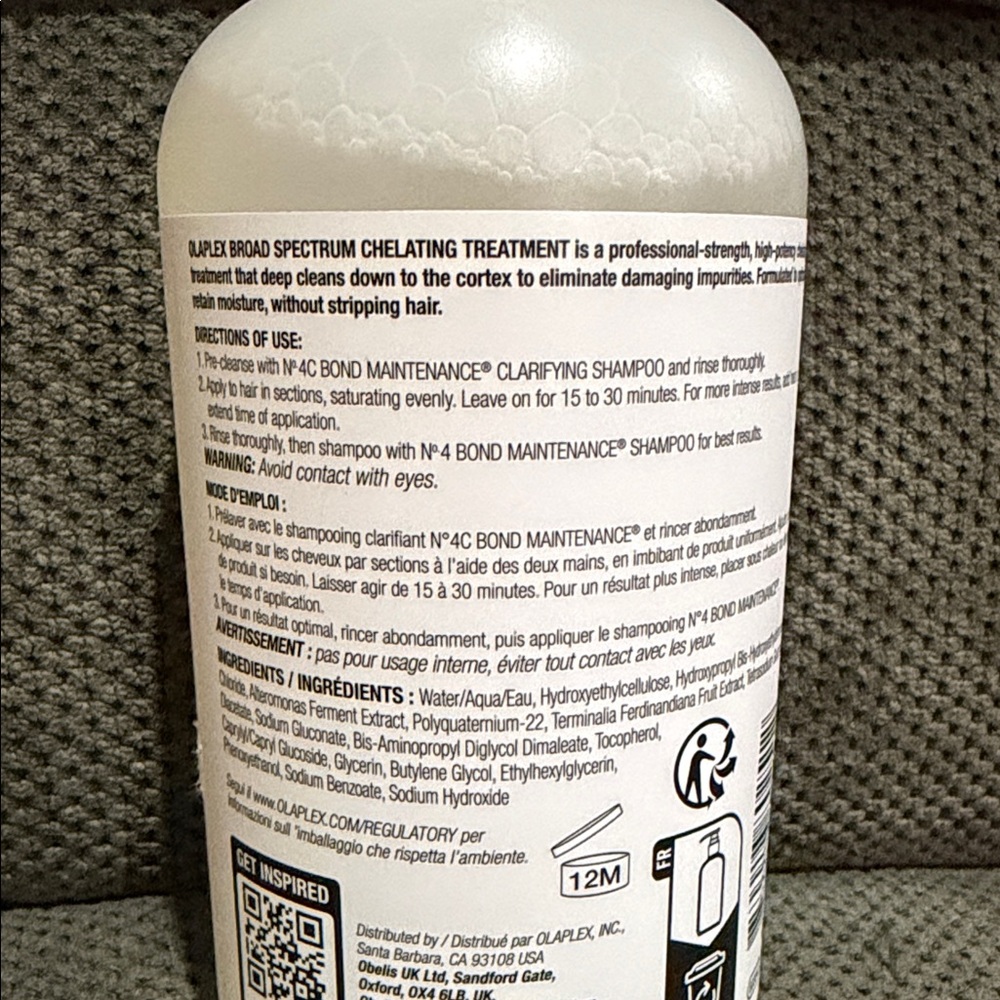 OLAPLEX broad spectrum Chelating Treatment - Picture 3 of 4